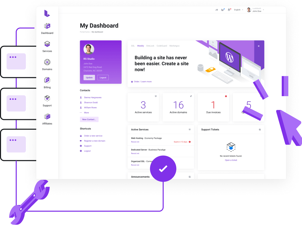 Ohz: Servidores con AntiDDoS XDP | Hosting Seguro y Rápido - Panel de control súper fácil para administrar todos sus servicios.